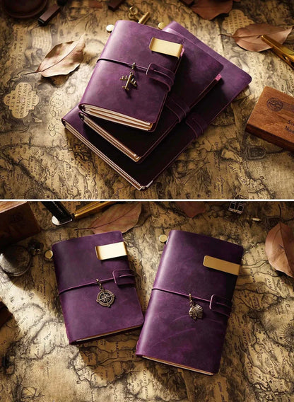 Handmade 100% Genuine Leather Traveler's Notebook