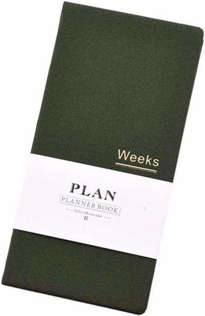 A6 Undated Pocket Weekly Planner