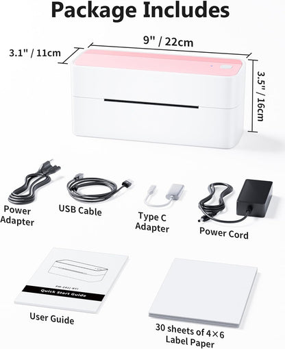 Wireless Bluetooth Thermal Printer