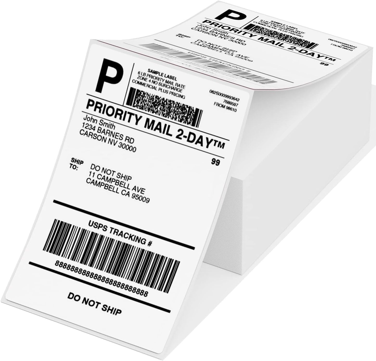 4x6 Pink Thermal Shipping Labels, 500-Pack 