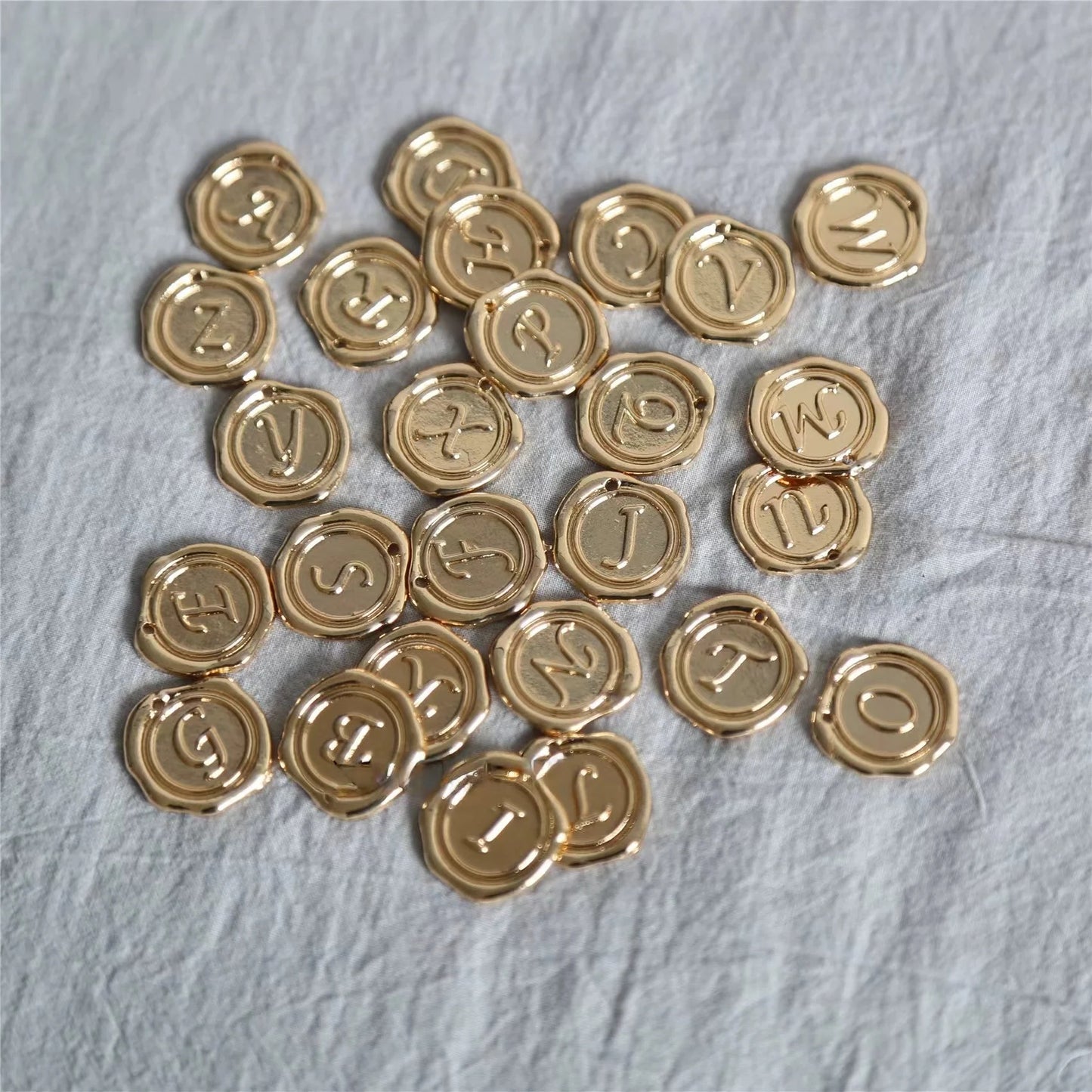 Vintage Wax Seal Letter Charms for Traveler's Notebook 