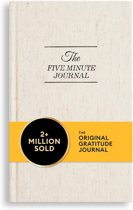 The Five Minute Journal – Daily Gratitude & Reflection Planner